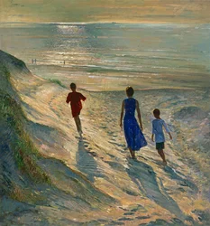 Paseo por la playa, 1994